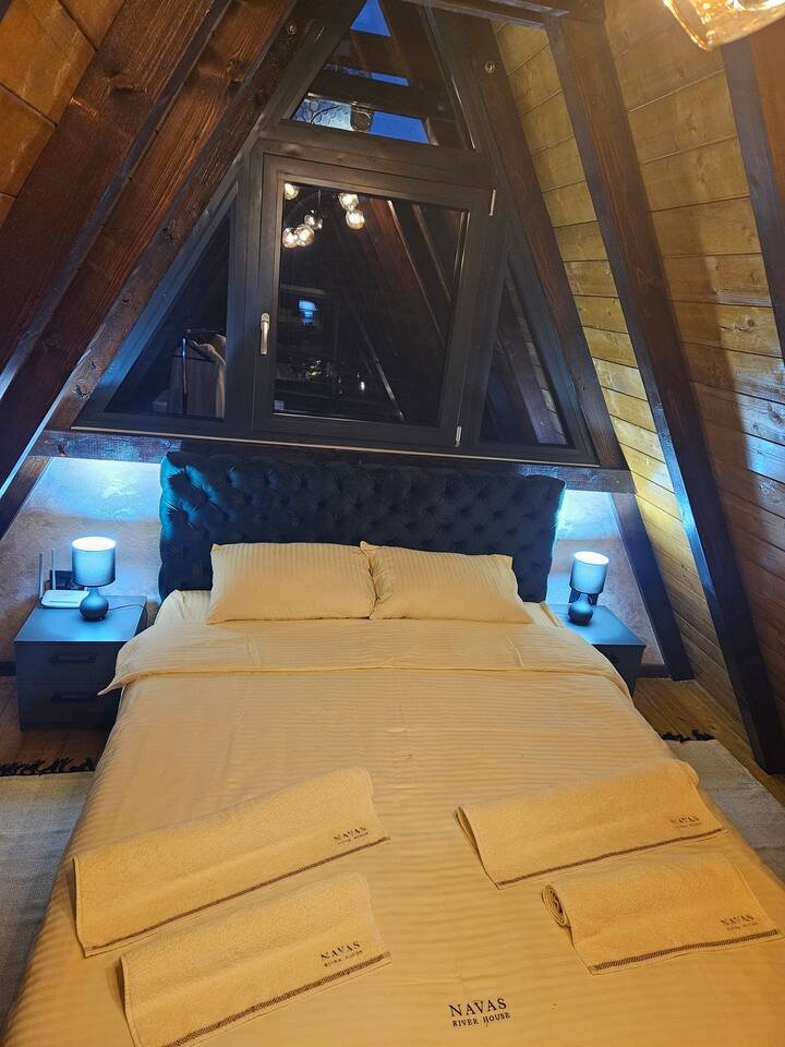 Outdoor jacuzzi surrounded by fresh fallen snow